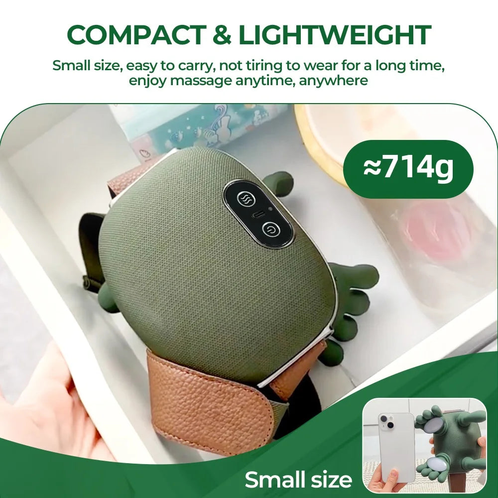 4D Neck & Shoulder Massager with Heat – Wireless Deep Kneading Massage Device